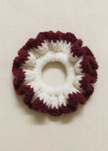 Handmade Crochet  Scrunchie (pack of 1)