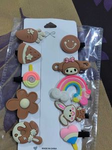 Cute Kawaii Hair Clips Set