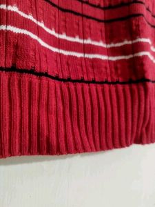 Chic Striped Knit Top