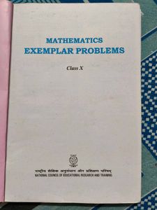 Mathematics Exemplar Problems Class X