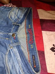 Denim Ruffle Jeans For Men