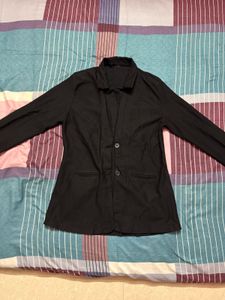 Black Casual Blazer