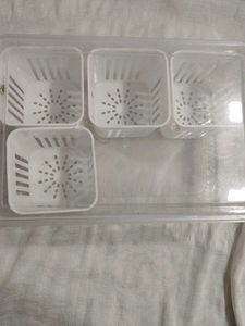 Modular Storage Containers with Drains