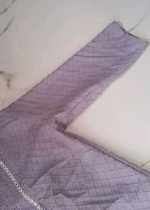 Elegant Lavender Quilted Kurta