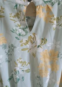 Floral Print Midi Dress