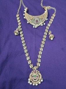 Stunning Indian cz Jewellery Set 🤩