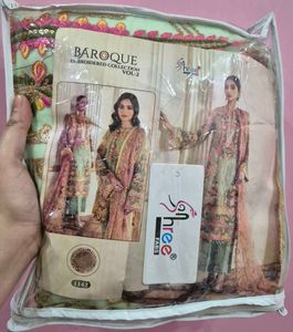 shree fabs embroidered suit