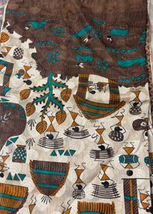 Unique Ethnic Saree with Tribal Prints