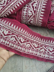 Embroidered sequins Border Trim
