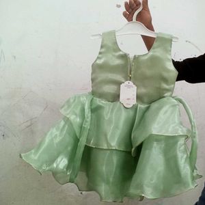 Beautiful Green Party Dress