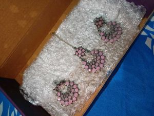 Pink Jewellery Set