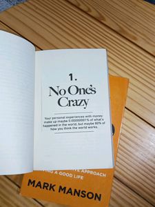 2023 Bestselling Books Set Subtle Art Of Not Giving A F And Psychology Of Money