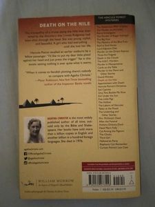 Agatha Christie Death on the Nile Book