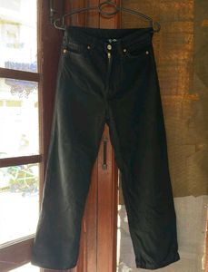 H&M Black Wide Leg Jeans