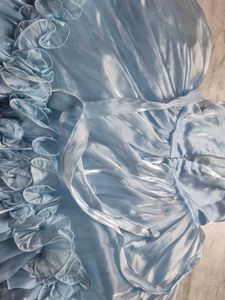 Beautiful Light Blue frock for 5 year girls
