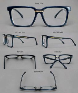ORIGINAL Carrera Rectangular Eyeglasses Frame