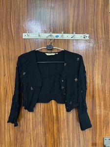 a festive wear top and skirt