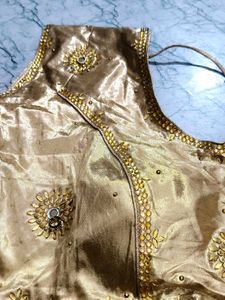 Golden Embellished  Blouse
