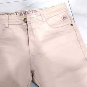 Beige Jeans