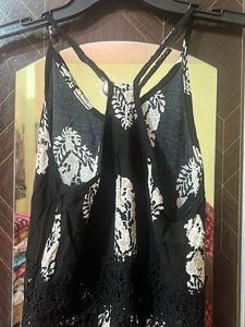Bohemian Black &amp; White Maxi Dress