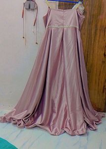 full flare heavy party wear gown
