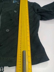 Black Quilted Jacket Small