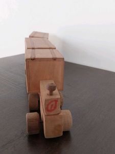 Unique Wooden Toy Train Model