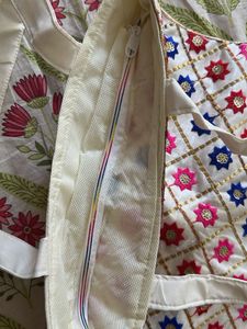 Boho Embroidered Tote Bag