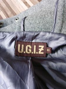 Elegant Grey Wool Coat