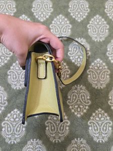 💚 MIRAGGIO Olive Green Statement Shoulder Bag ✨
