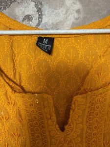 yellow kurta