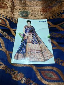Beautiful Banarasi Work Purple Saree 💜