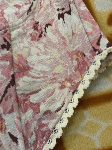 Floral Lace Trim corset