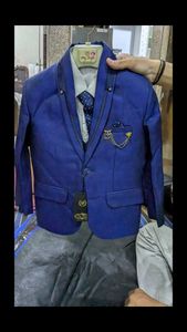 5 to 7 year kids five pcs coat pent se