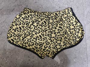 Leopard Print Lounge Shorts