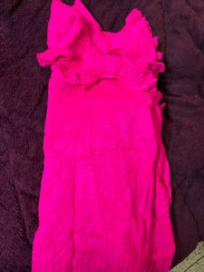 Pink Ruffle Top