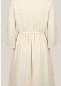 Elegant Chiffon Maxi Dress with Polka Dots