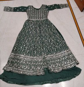 lehenga  gown set