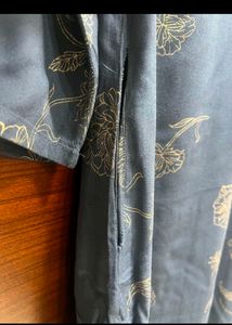 Gold Print Kurta.