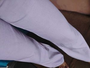 ❤️Waist 30 to 32Lavender Wide Leg Jeans