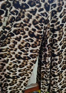Leopard Print Wide Leg Palazzo