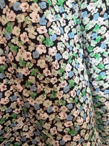 Floral Print Tie-Strap Midi Dress