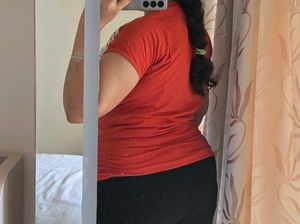 Vibrant Orange Women's Top