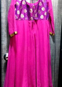 Beautiful Pink Anarkali Kurta