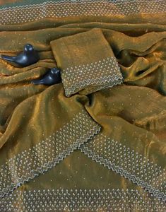 Elegant Sequined Saree