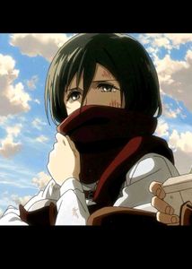 mikasa crocheted scarf💌🧣