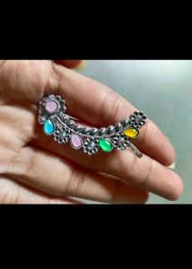oxidised earcuffs