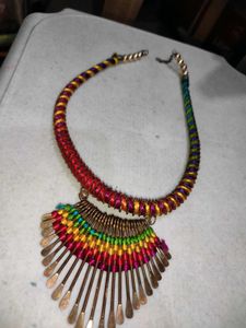 Rainbow Statement Necklace