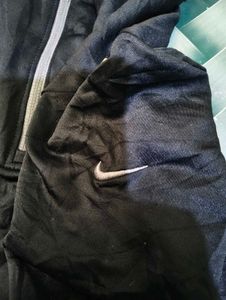 NIKE Black Quarter Zip Pullover