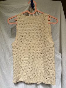 Crocheted Lace Vest